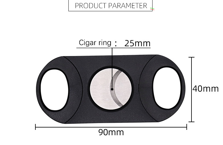 Two blade cigar cutters