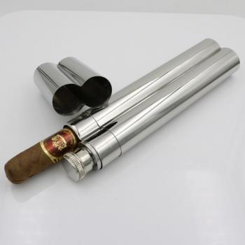 Cigar tube kit with wine tube